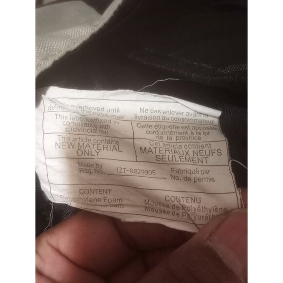 Timberland Black Tan Backpack with Multiple Pockets and Adjustable Straps - Picture 10 of 13